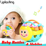 Bell Ball Toy Rattles Develop Baby Intelligence Baby Activity Grasping - Ikidso