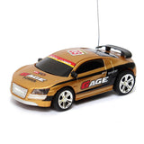 Coke Can Mini Radio Remote Control Micro Racing RC Car - Ikidso