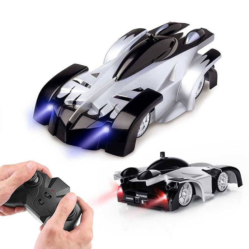 New Wall Climbing Cars Remote Control RC Racing Car Anti Gravity - Ikidso