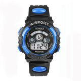 Waterproof Children Watch Boys Girls LED Digital Sports - Ikidso