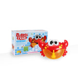 Outdoor Bubble Frog&Crabs Baby Bath Toy Bubble Maker Swimming Bathtub - Ikidso