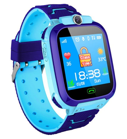 Waterproof Kids Smart Watch SOS Antil-lost Smartwatch Baby 2G SIM Card Clock Call Location - Ikidso