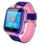 Waterproof Kids Smart Watch SOS Antil-lost Smartwatch Baby 2G SIM Card Clock Call Location - Ikidso