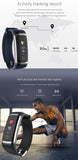 smart bracelet with Heart Rate Monitor, Fitness Watch - Ikidso