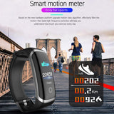 smart bracelet with Heart Rate Monitor, Fitness Watch - Ikidso