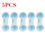 5pcs Plastic Baby Safety Protection  Cabinets Boxes - Ikidso